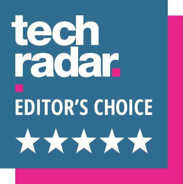 TechRadar Editors Choice - 5 Sterne