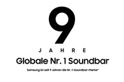 9 Years Global No.1 Brand, Samsung Soundbars