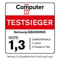 Computer Bild, Testsieger, sehr gut (1,3), Ausgabe 11/2023, zum Samsung GQ55QN90C, im Vergleichstest: 2 TVs, Qualitätsurteil: 1x sehr gut, 1x gut.