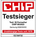 Chip Testsieger, 09/2023, zum Samsung GQ65S95C