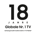 18 Jahre globale Nr. 1 TV