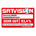 * SATVISION, sehr gut (93,4 %), Ausgabe 04/2024, zum Samsung GQ65QN90D, Einzeltest. 