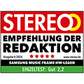 * Stereo, Empfehlung, Gut (2.2), Ausgabe 06/2024, HW-LS60D, Einzeltest.