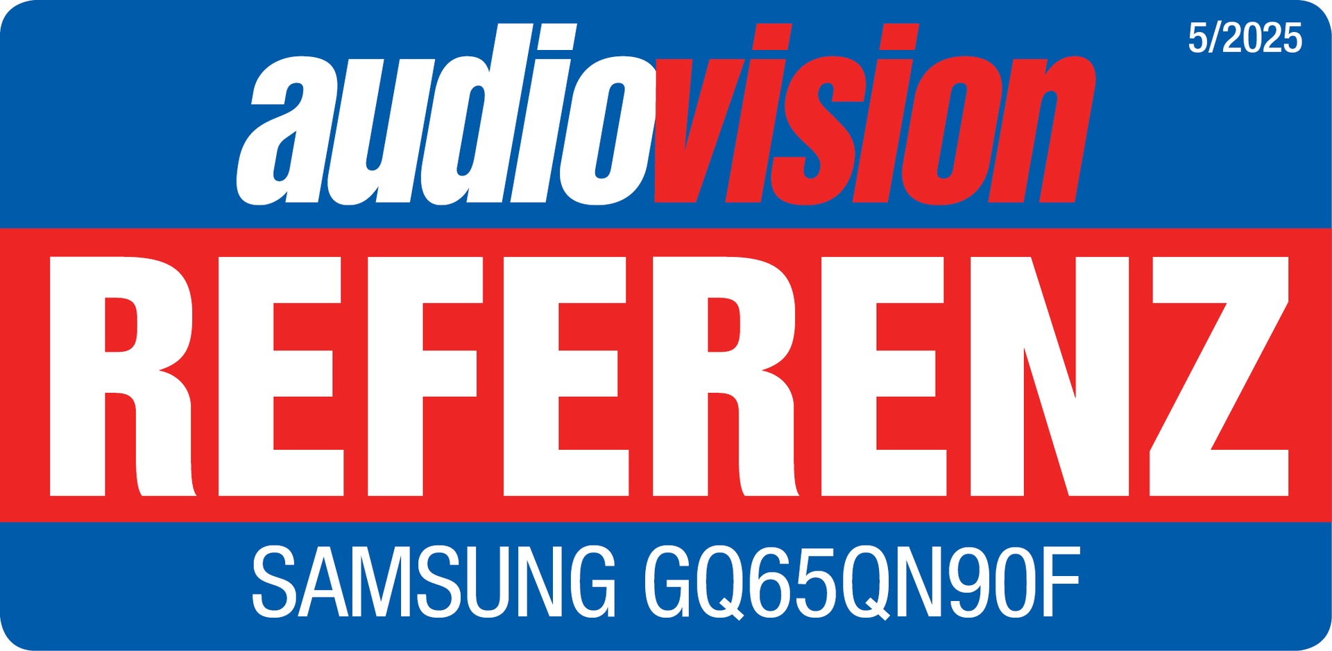 * Audiovision, Referenz, 05/2025, zum GQ65QN90F, Einzeltest.