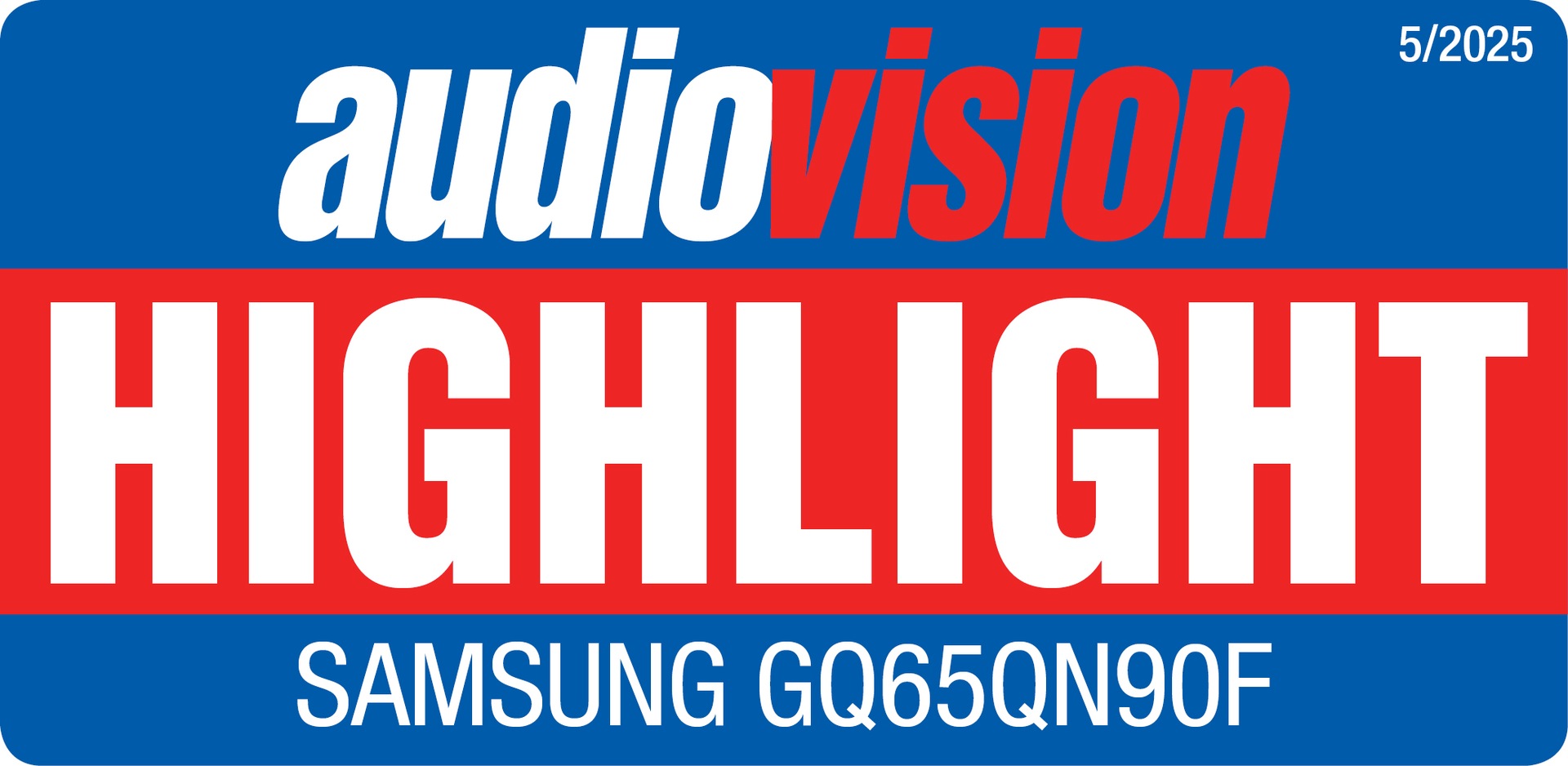 * Audiovision, Highlight, 05/2025, zum GQ65QN90F, Einzeltest.