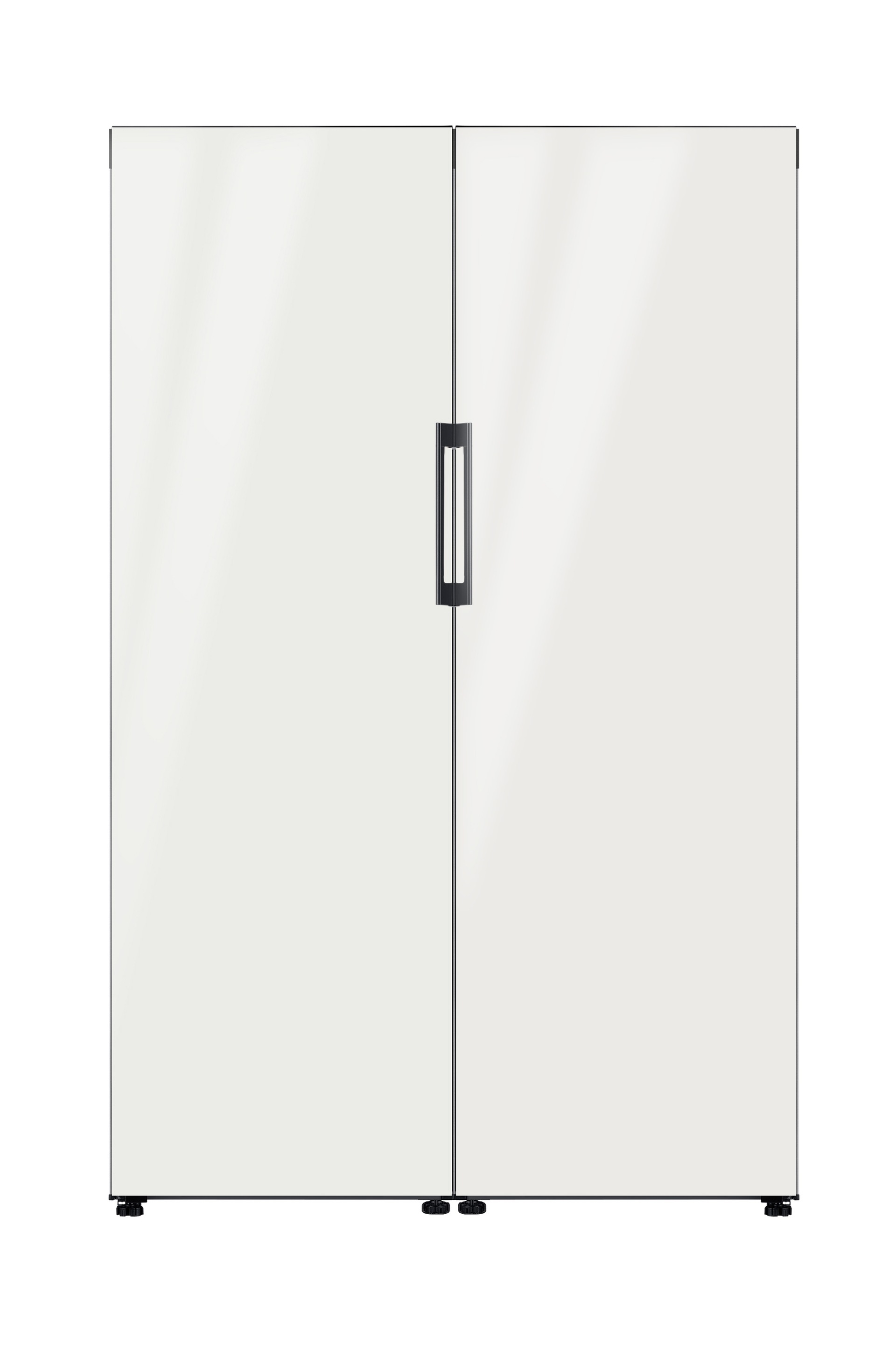BESPOKE Refrigerator 1 Door Combination with both Glam White F-RZ32T7445321