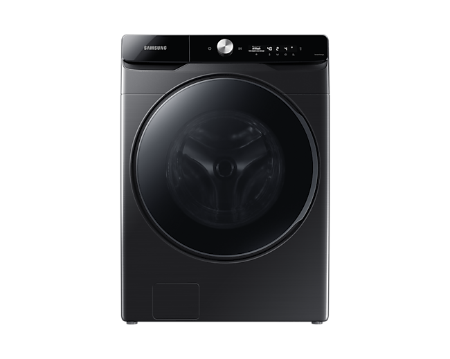Samsung 21kg EcoBubble Washing Machine + 12kg Dryer In Black - WD21T6500GV/SP