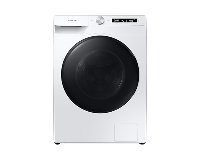 Samsung 7.5kg EcoBubble Washing Machine + 5kg Dryer In White - WD75T504DBW/FQ