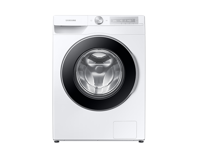 Samsung Front Load Washing Machine with AI Control, White (WW10T634DLH/FQ) 10kg