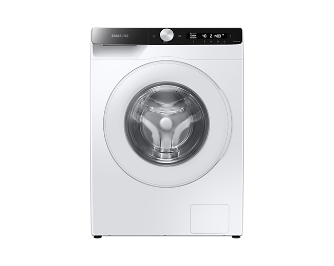 Buy Samsung Front Load Washing Machine 8.5kg in White - Front View
