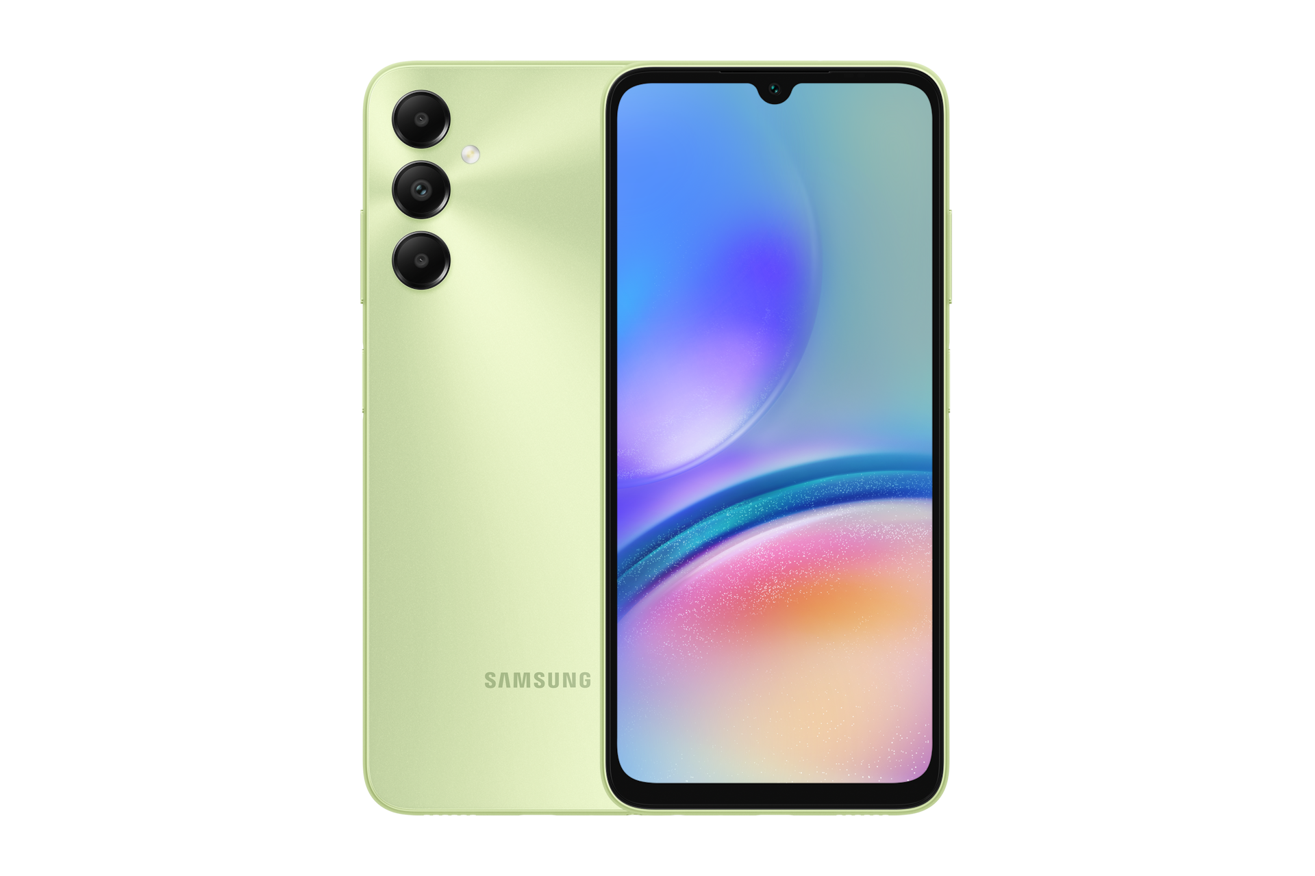 Shop for the new Galaxy A05s Online in Light green colour and 128GB storage
