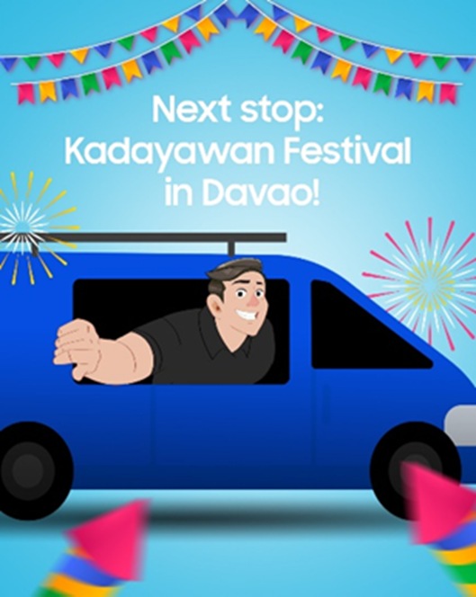 Galaxy TechVan goes to Kadayawan Festival