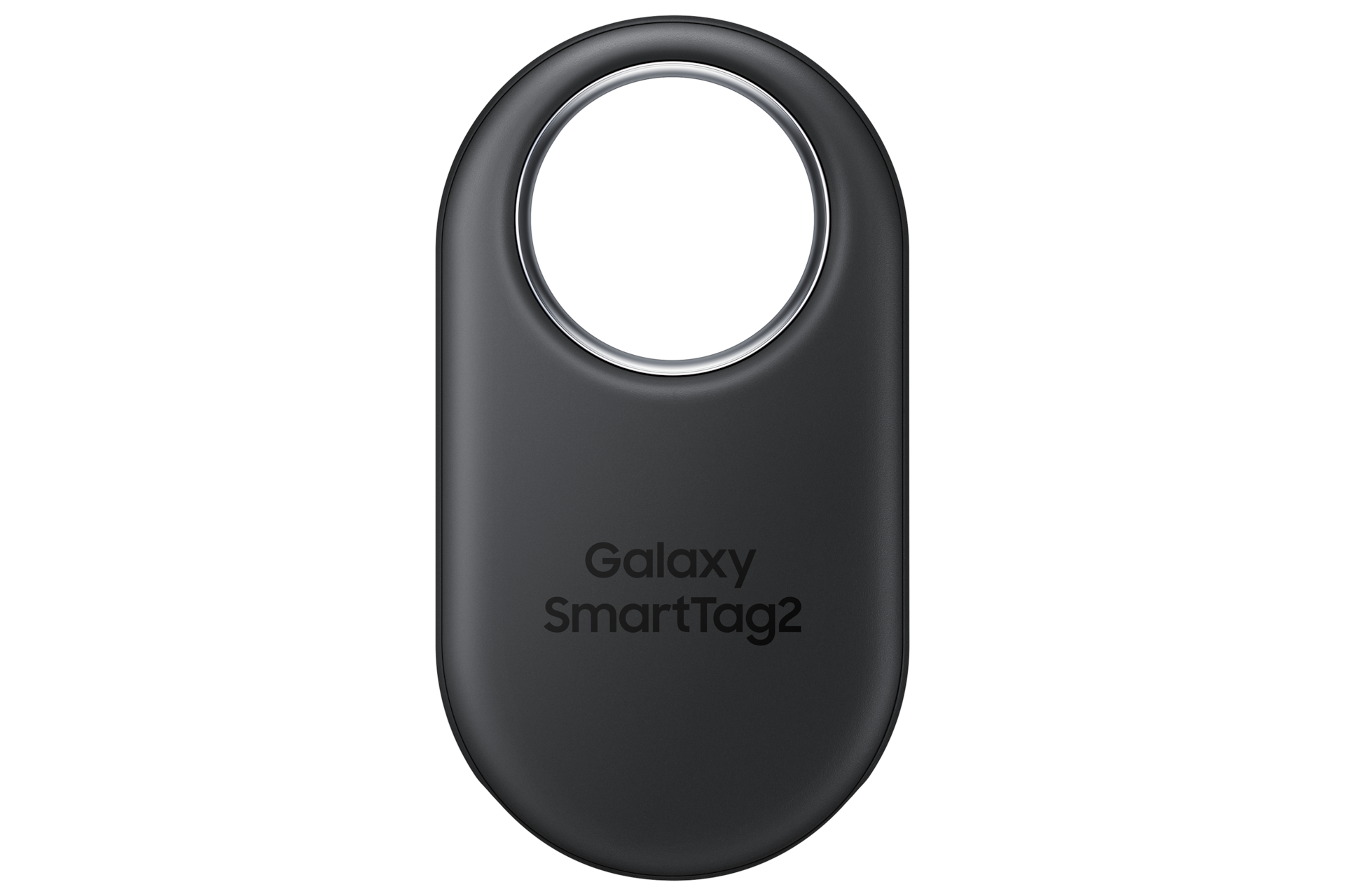Lokalizator kluczy Samsung Galaxy SmartTag2 w kolorze czarnym - widok z przodu