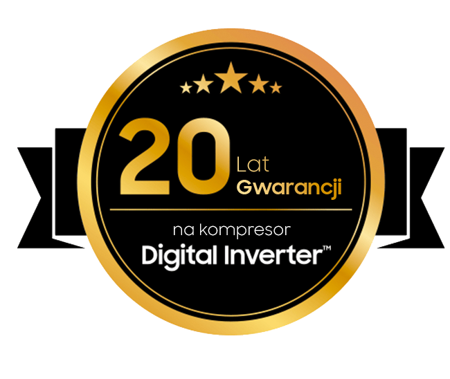 Kompresor Digital Inverter - 20 lat gwarancji