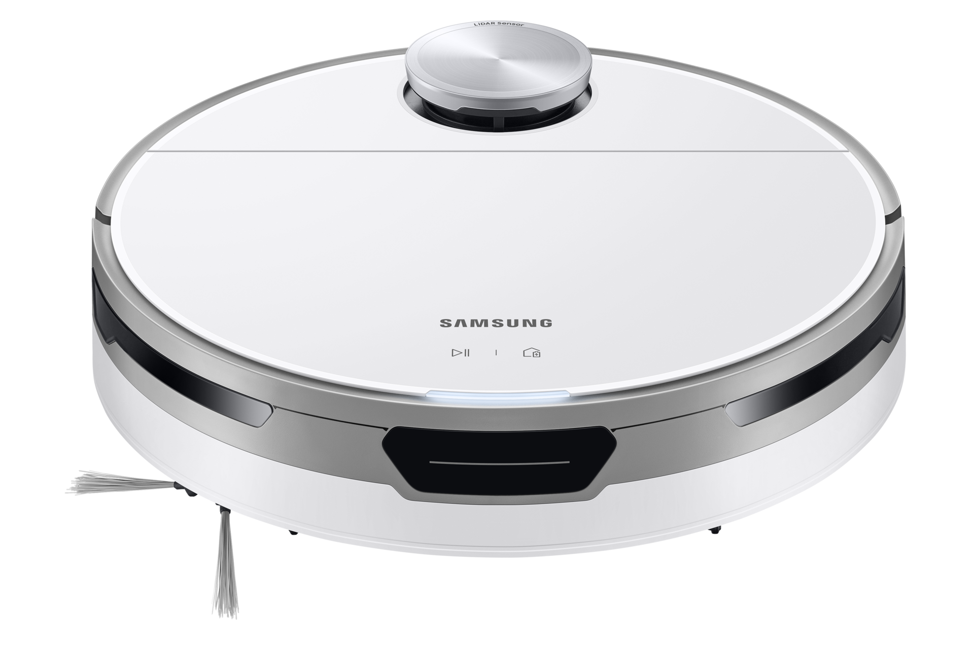 Buy the Samsung Jet Bot robot vacuum cleaner in Misty White at the latest price in Singapore.