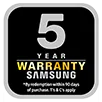 5-year warranty on parts  labour available on this product