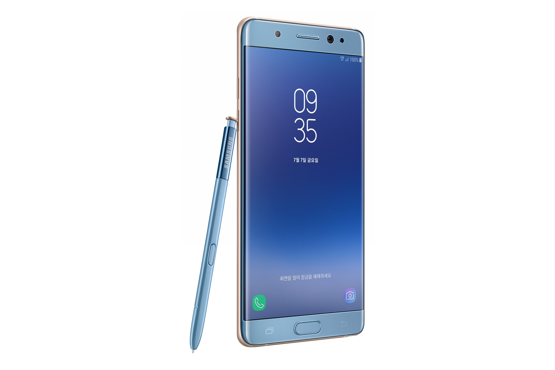 samsung fe blue