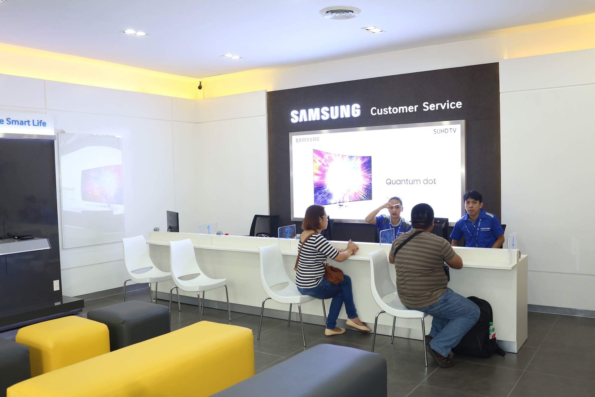 Samsung Newly Renovated Service Center: Chronicles Works and Services Inc.