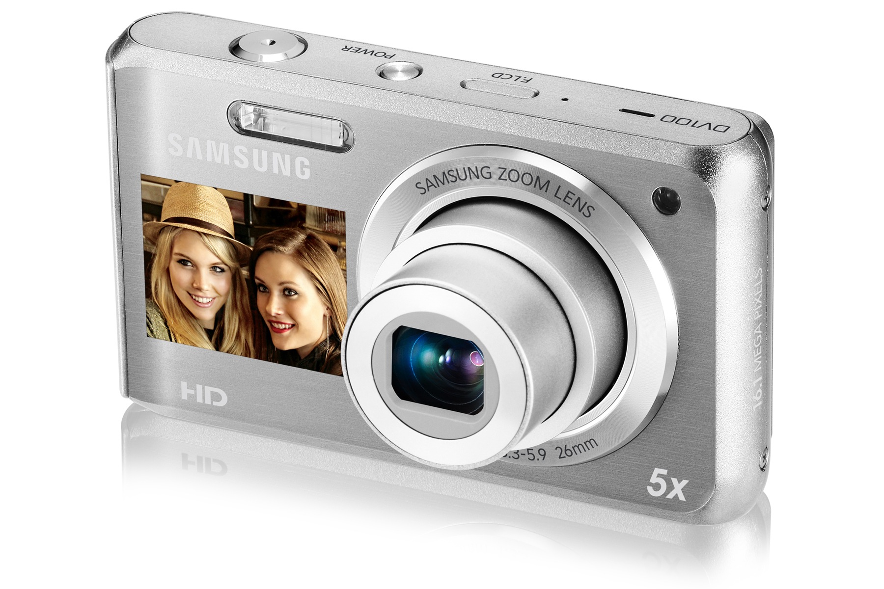SAMSUNG DV100 19 Right Angle Silver