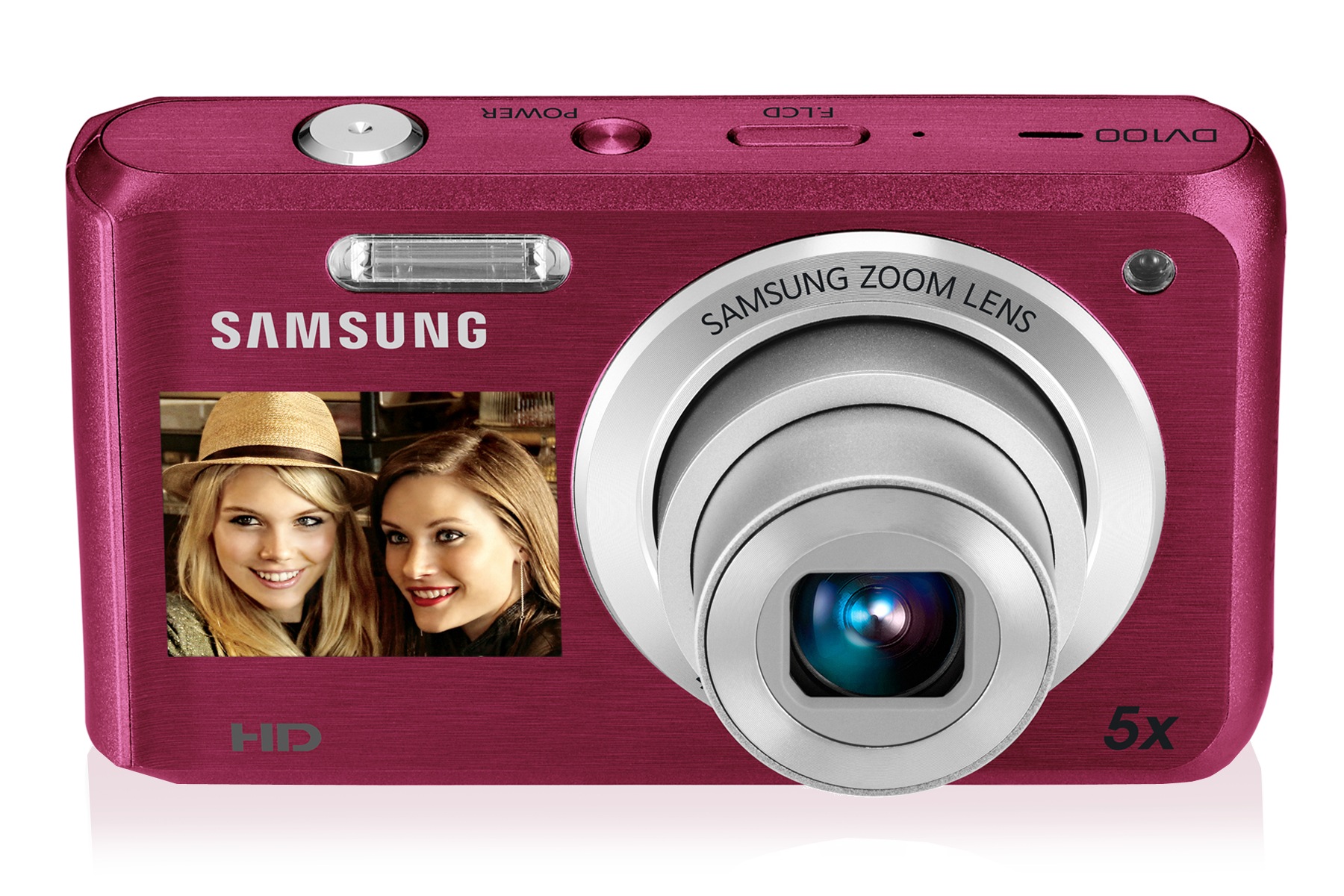 SAMSUNG DV100 2 Front Pink