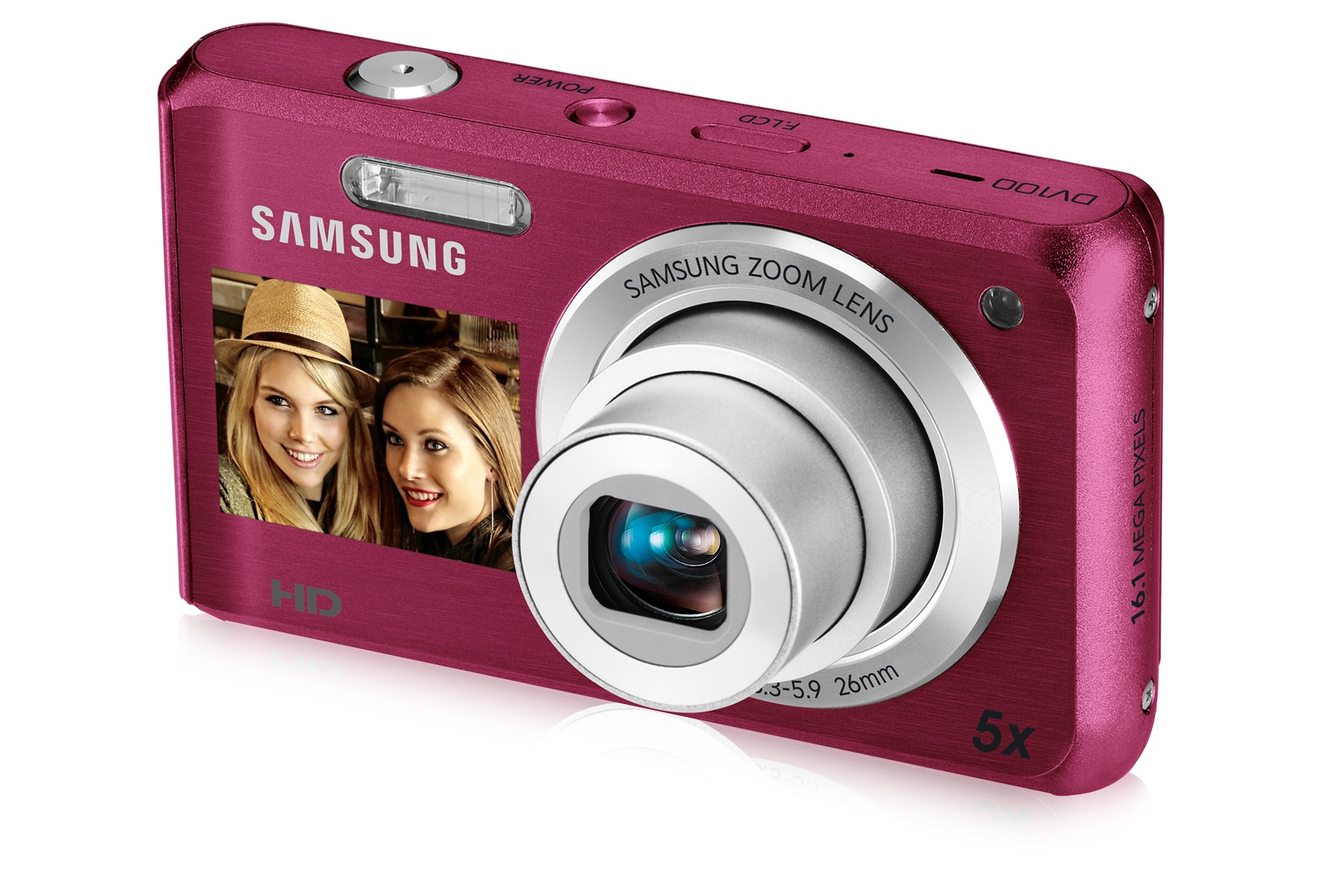 SAMSUNG DV100 3 Right Angle Pink