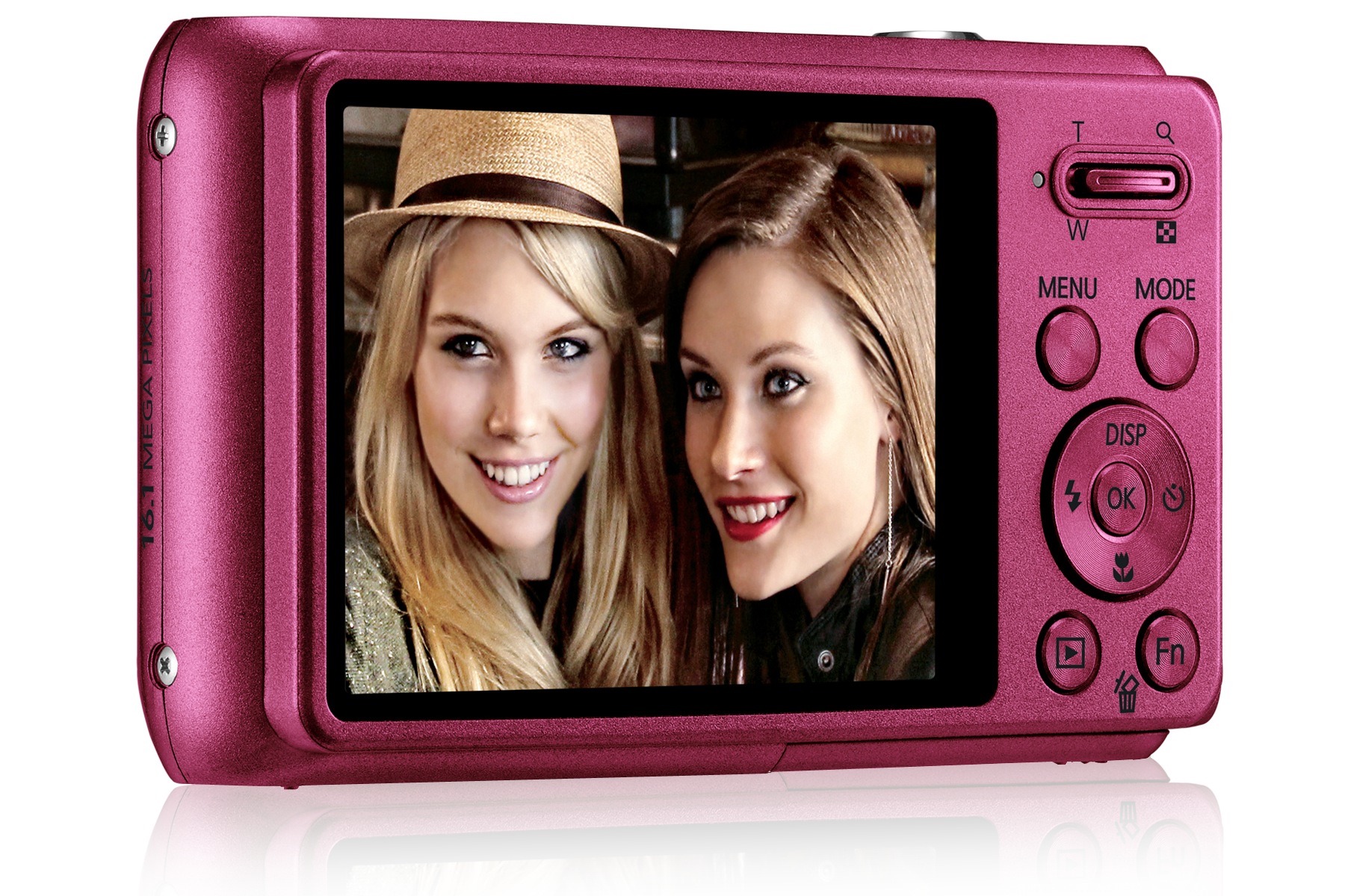 SAMSUNG DV100 4 Left Angle Pink