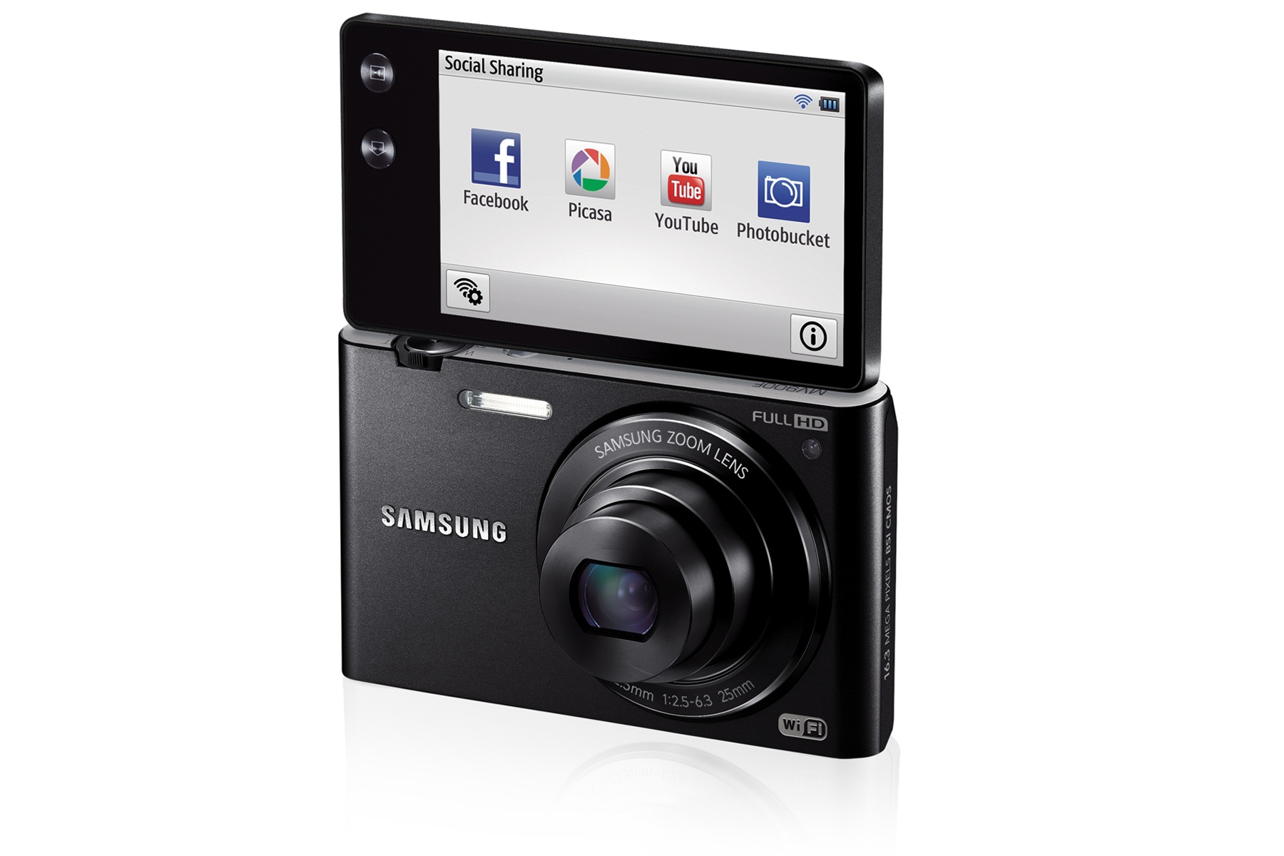 SAMSUNG MV900F 26 Right Angle Open black