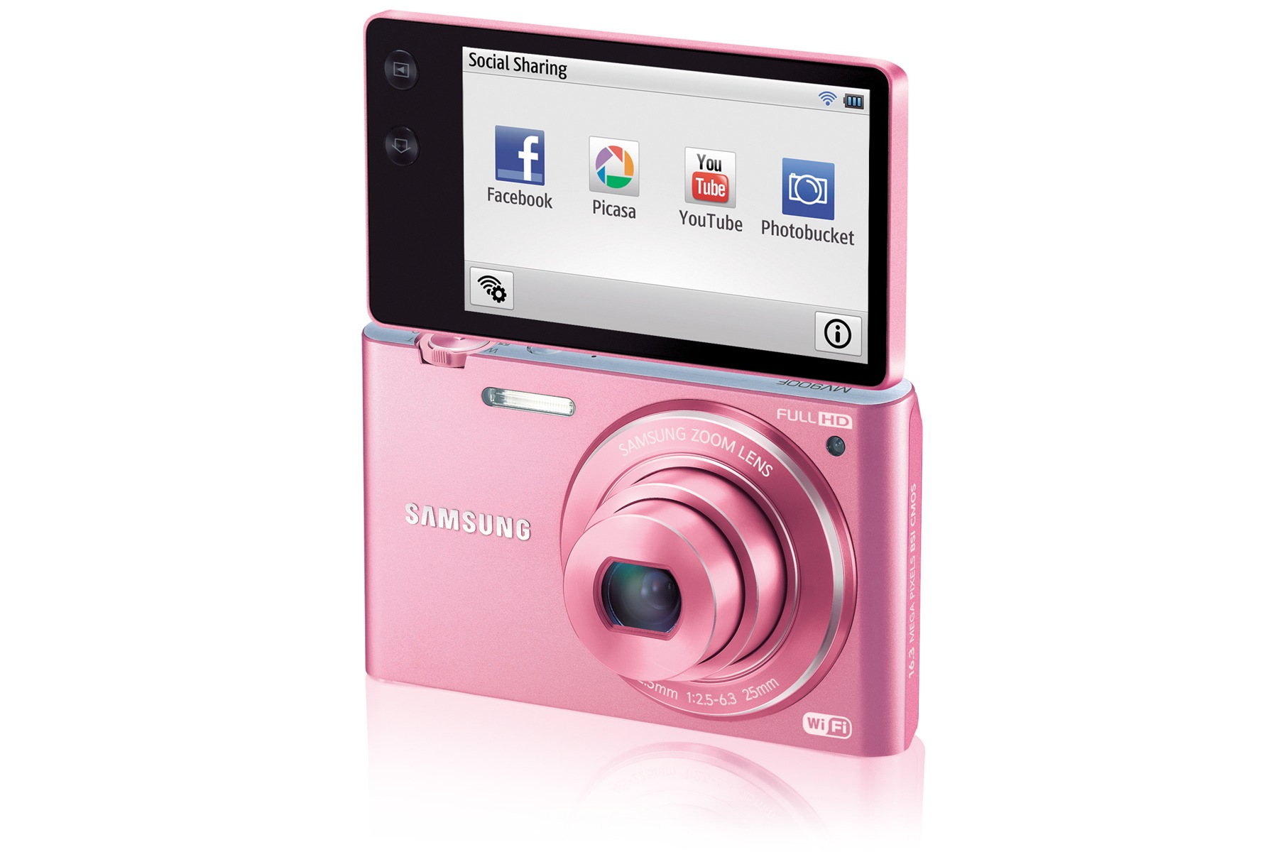 SAMSUNG MV900F 6 Right Angle Open pink