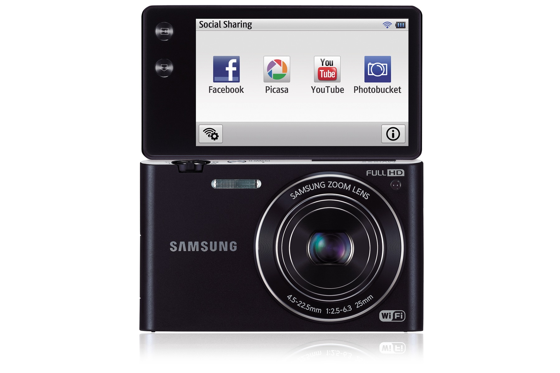 SAMSUNG MV900F 22 Front Open black