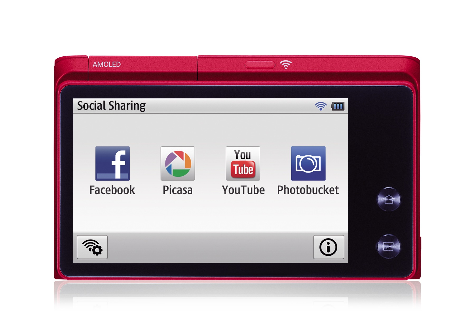 SAMSUNG MV900F 43 Back red