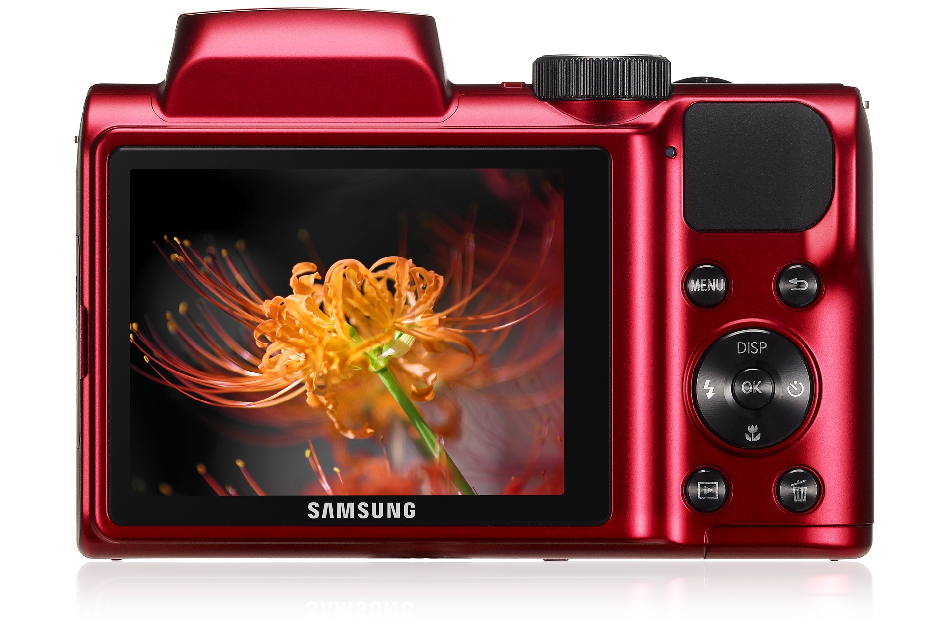 SAMSUNG WB100 8 Back Red
