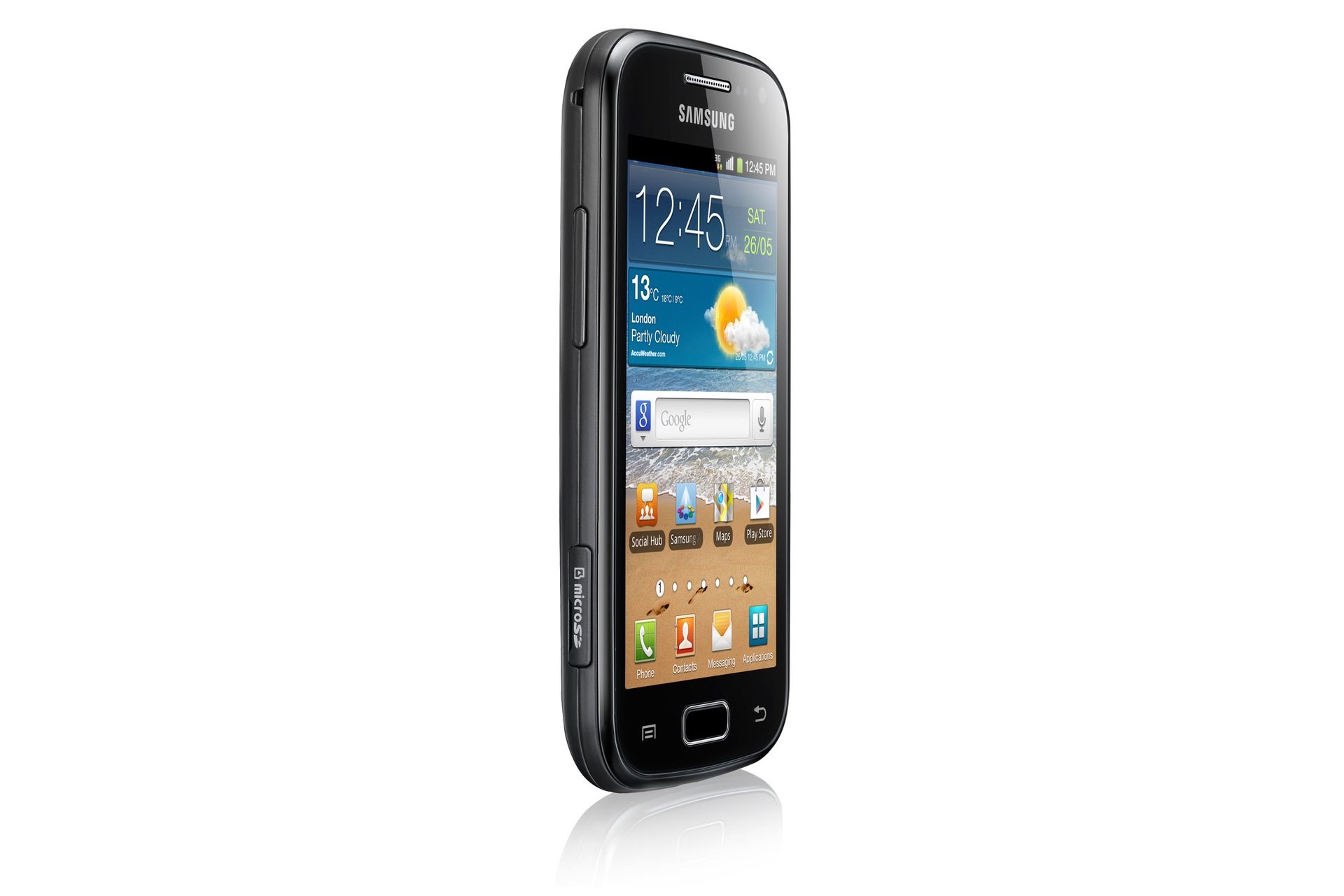 GT-I8160 6 Left Angle Black