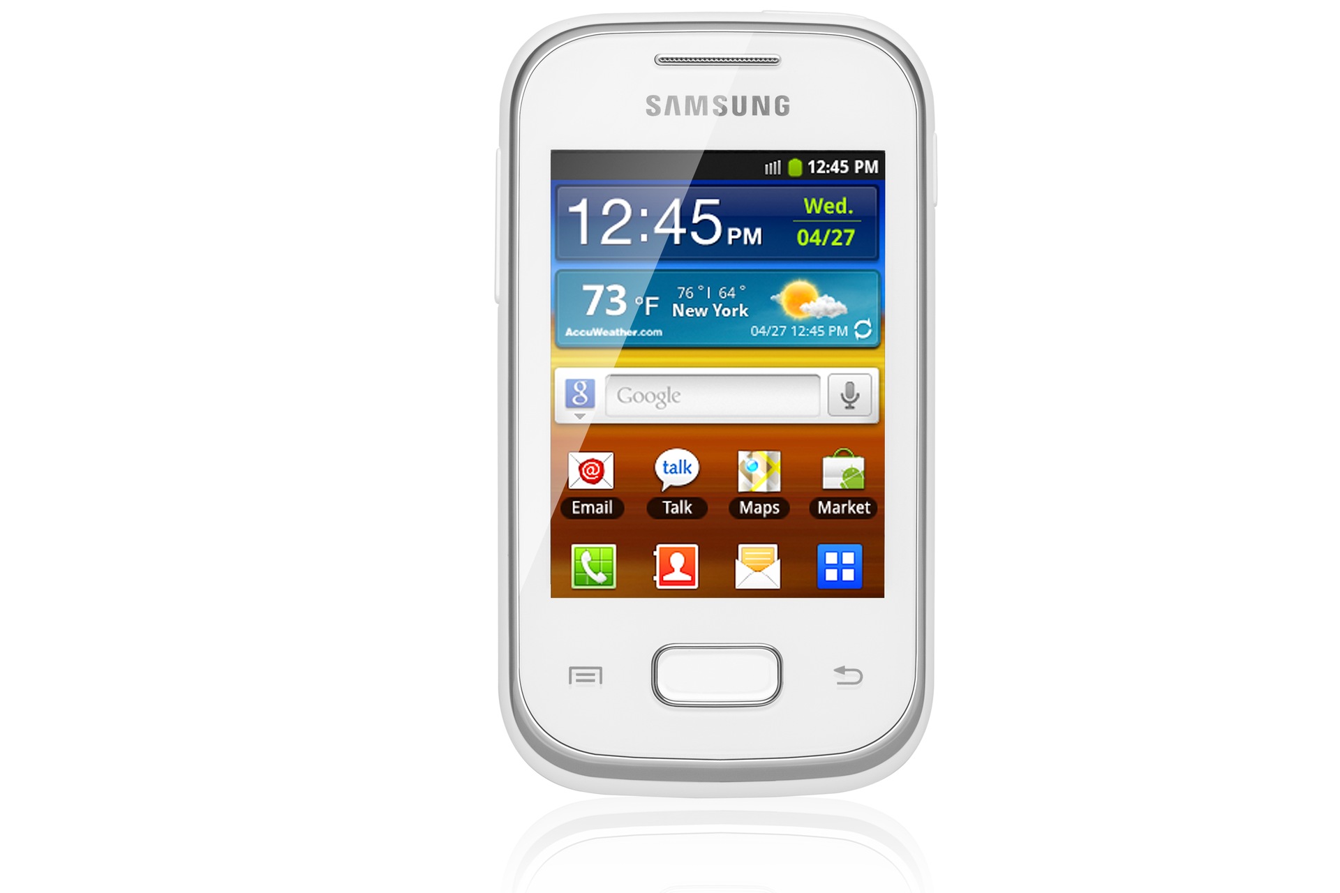 GT-S5300 6 Front White