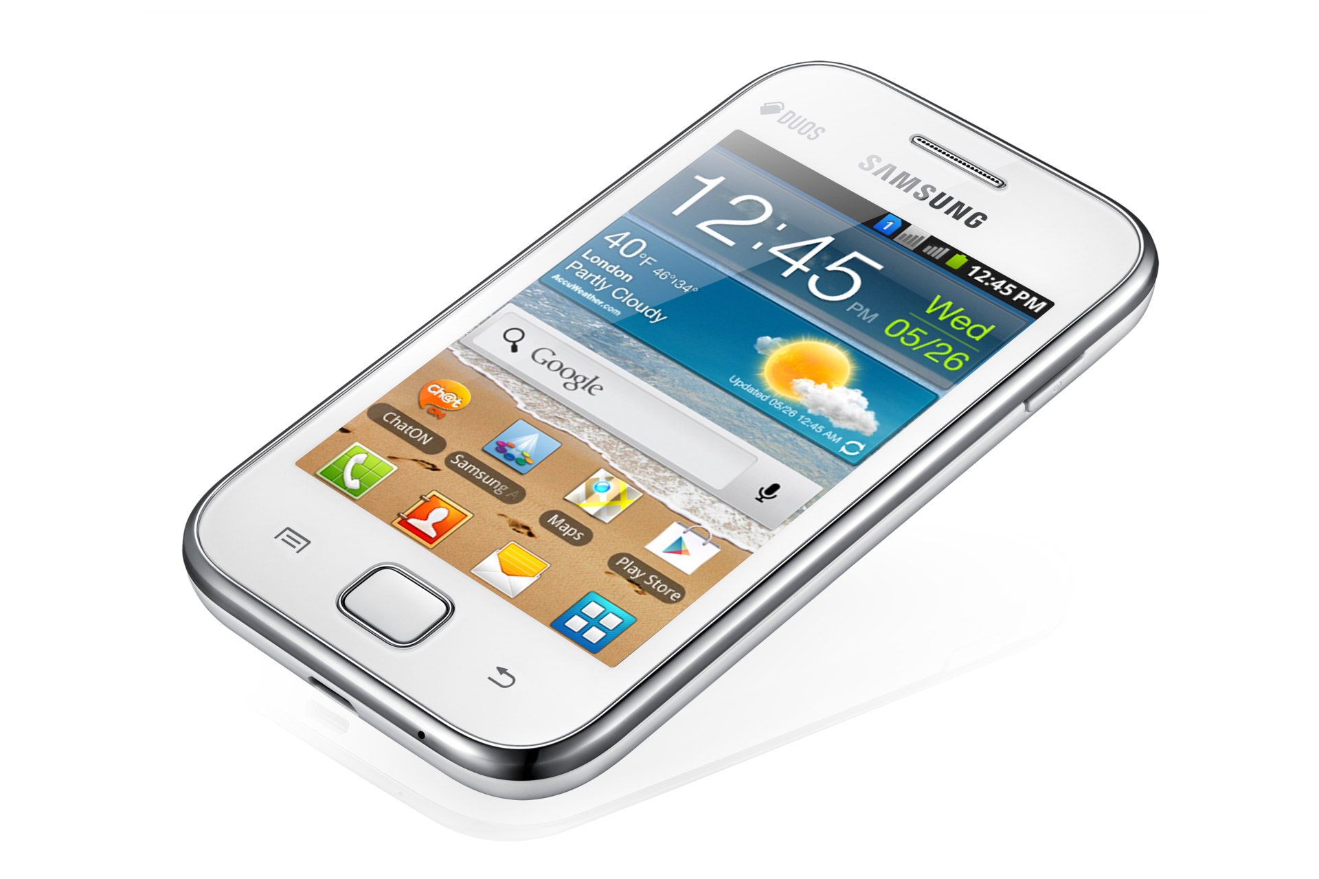 GT-S6802 8 Isometric View 3 White