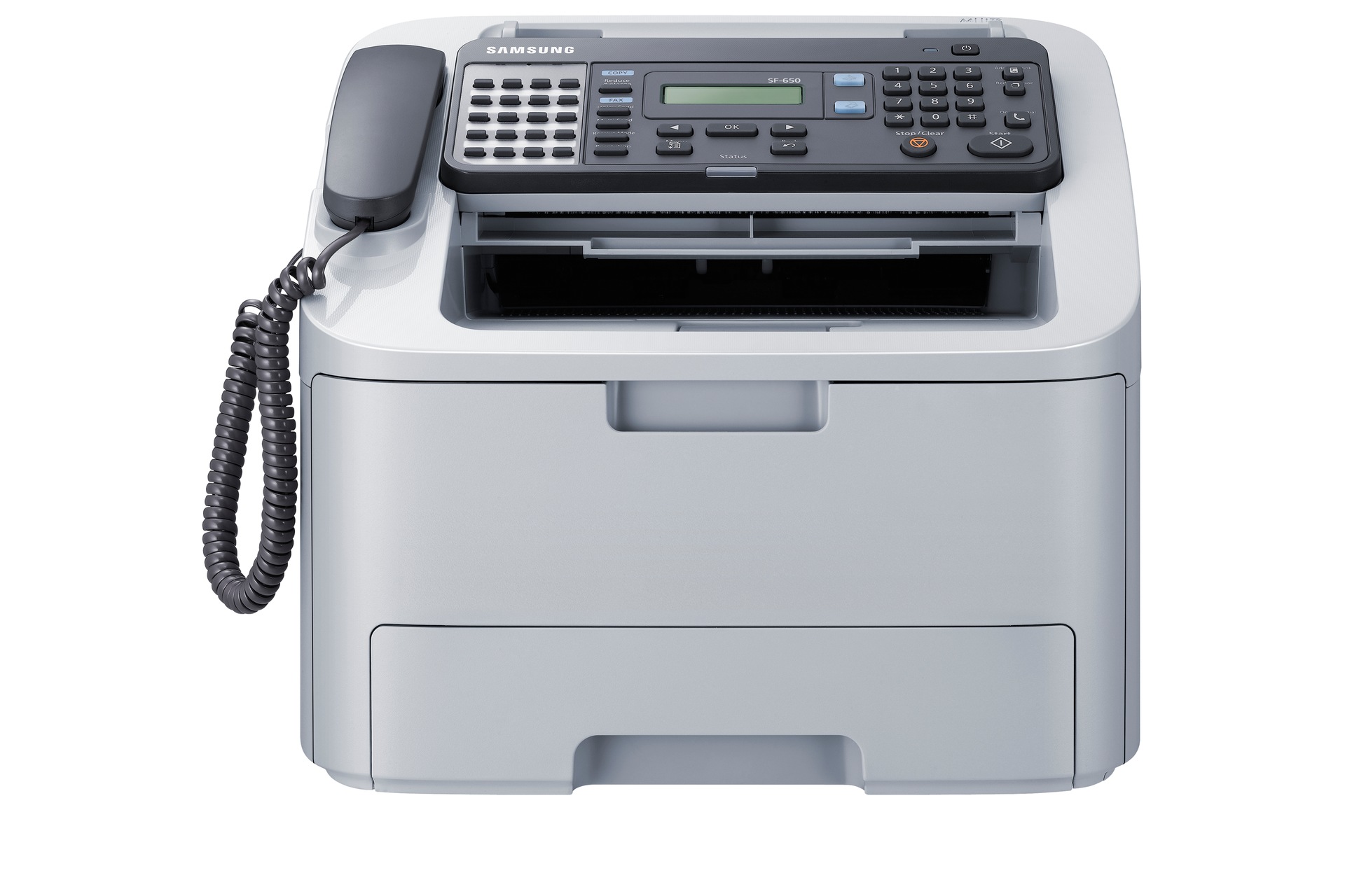 Samsung Monochrome Laser Printers on Samsung Monochrome Laser Fax   Multifunction Printer Sf 650   650p