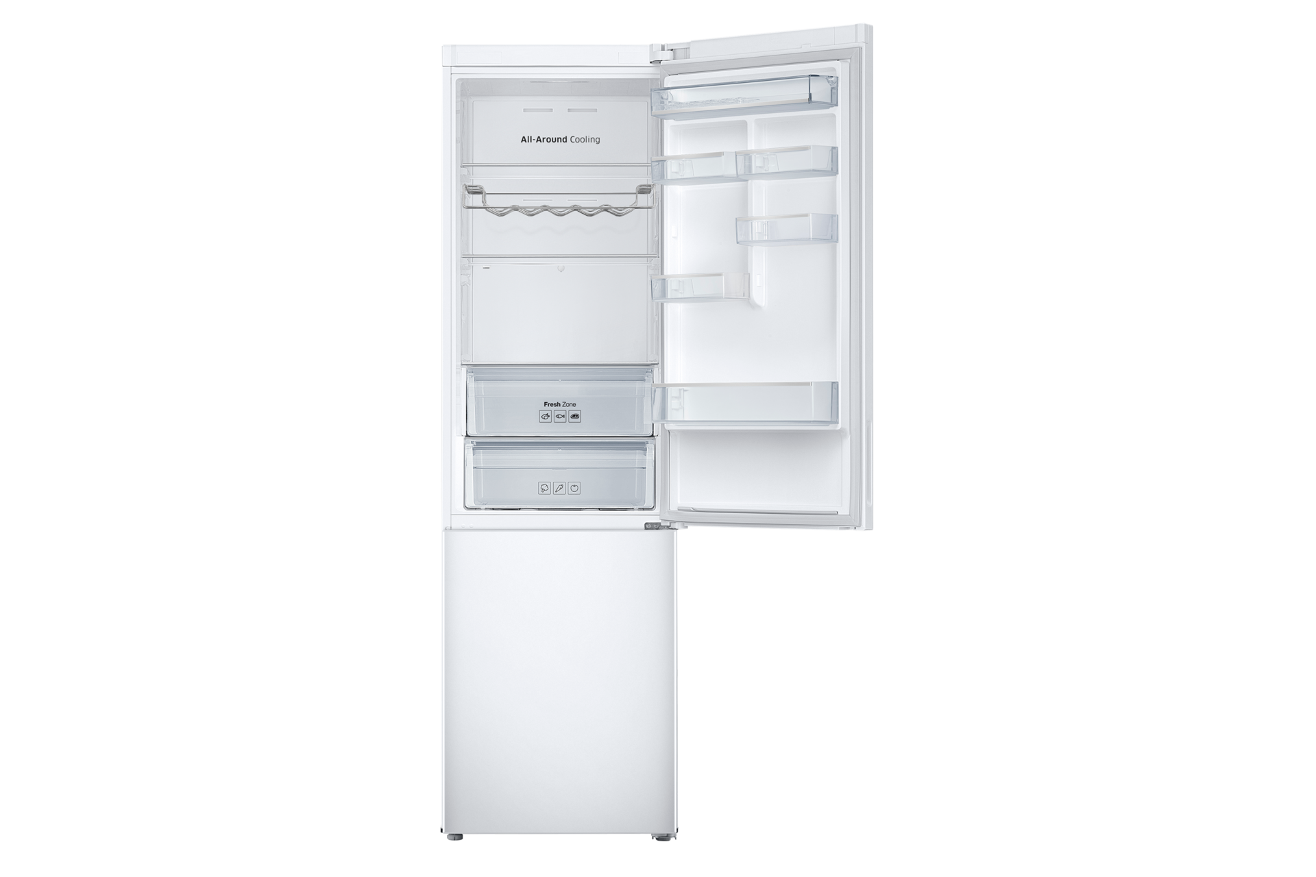 RB37J5220WW, dolny zamrażalnik, kompresor Digital Inverter, 367 l ...