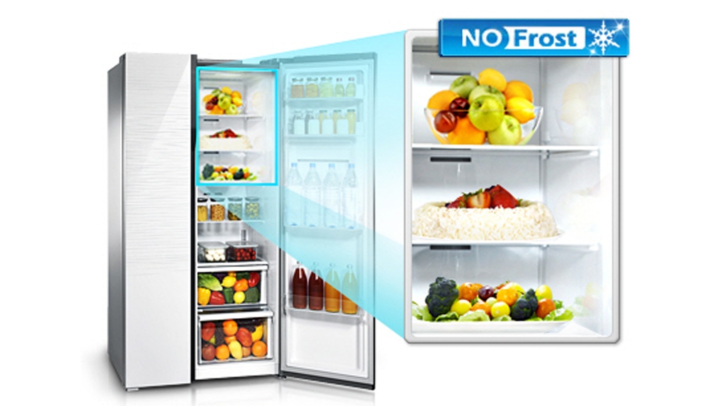 RS51K54F02C, Side by Side, technologia Twin Cooling, 510 l SAMSUNG Polska