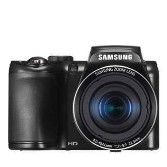 SAMSUNG WB100 Przód Czarny