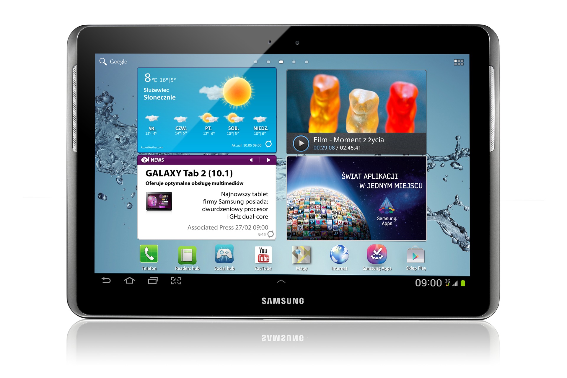 tablet samsung model gt p5100