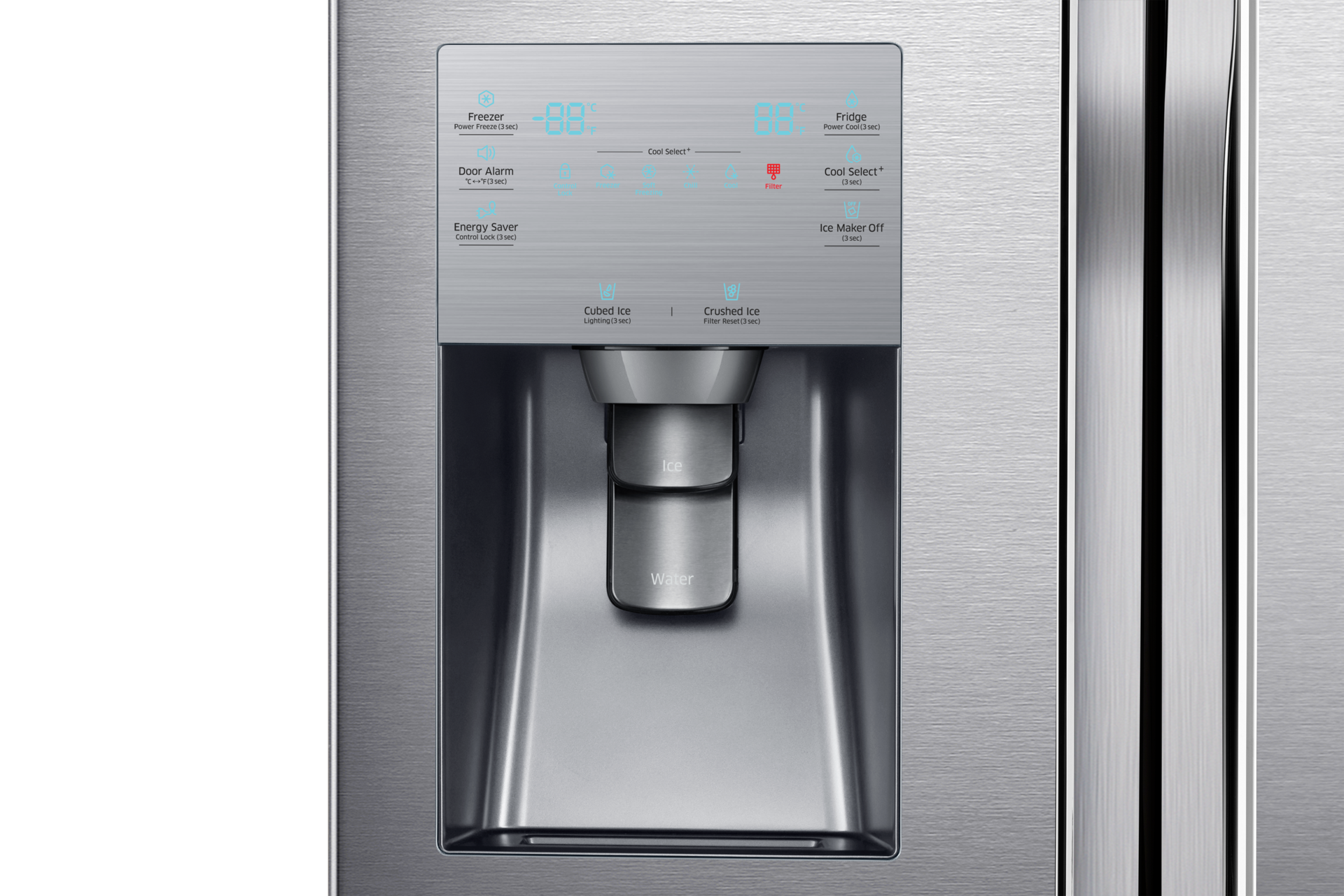 RF56J9040SR SBS 4Portas com sistema Triple Cooling, Samsung Portugal