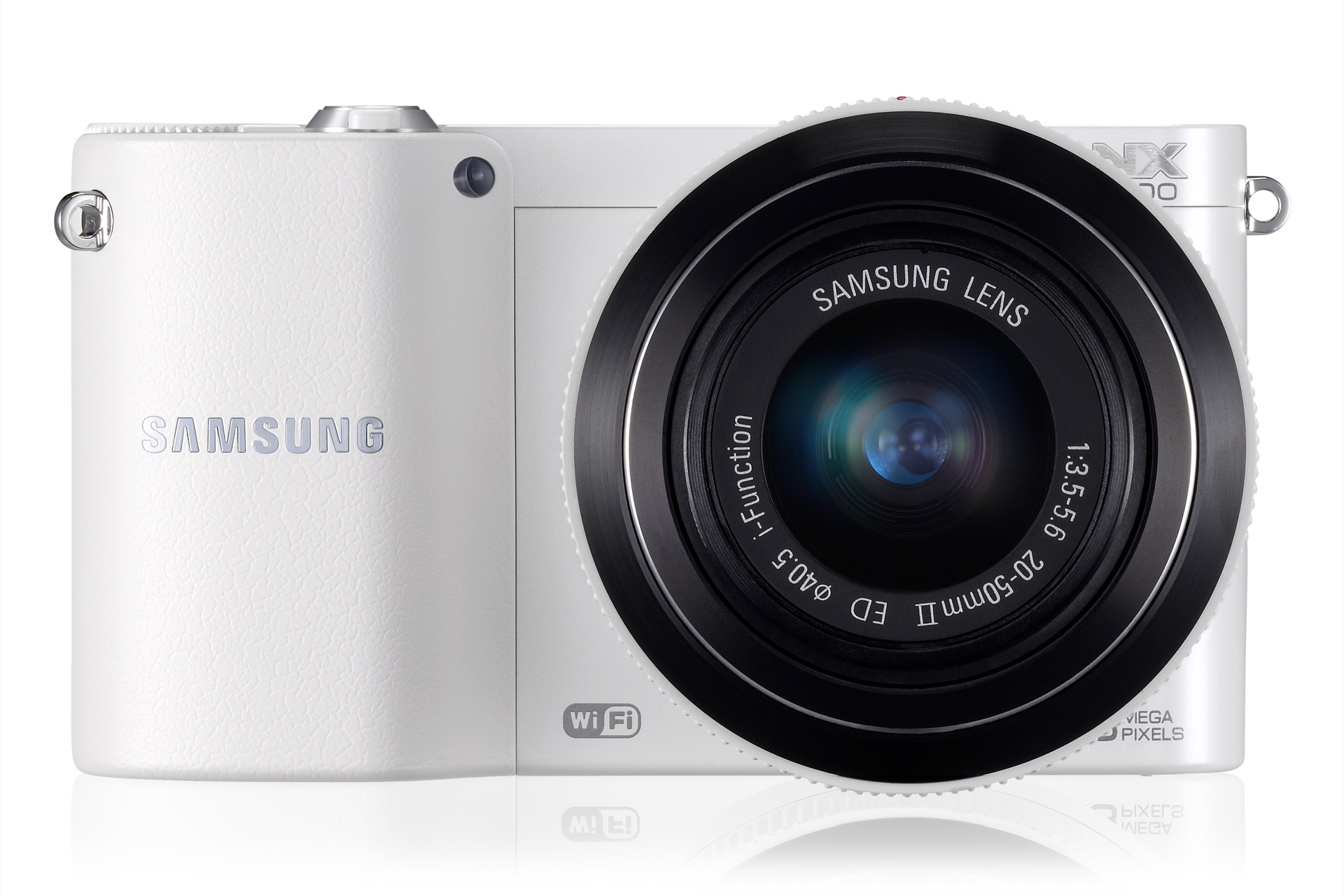 NX1000 2 Frente com objectiva