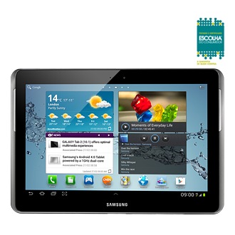 GT-P5100 Frente Preto