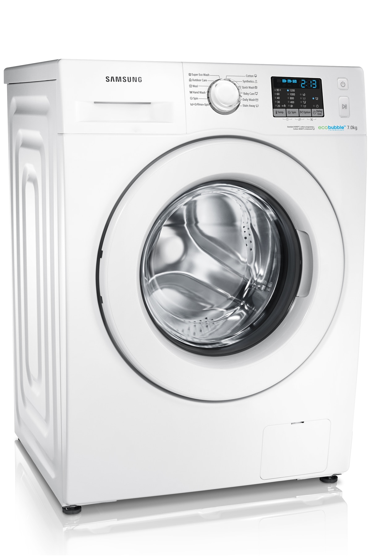 WF70F5E0W2W Máquina de Lavar Roupa Eco Bubble, 7 kg | SAMSUNG Portugal