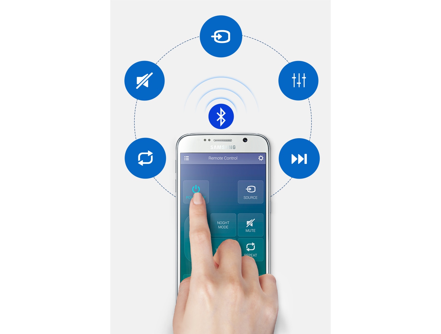Aplicația Samsung Audio Remote 