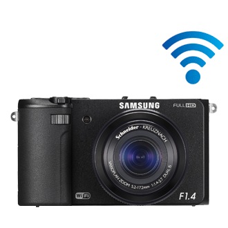 SAMSUNG EX2F Faţă Negru