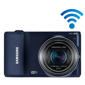 SAMSUNG WB800F Faţă Negru