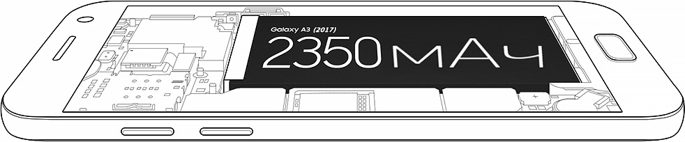 Improved performance with upgraded 2350mAh battery.