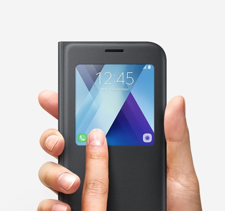 S View Standing Cover for the Galaxy A7 (2017) Variety of smartphone accessories for the Galaxy A7.