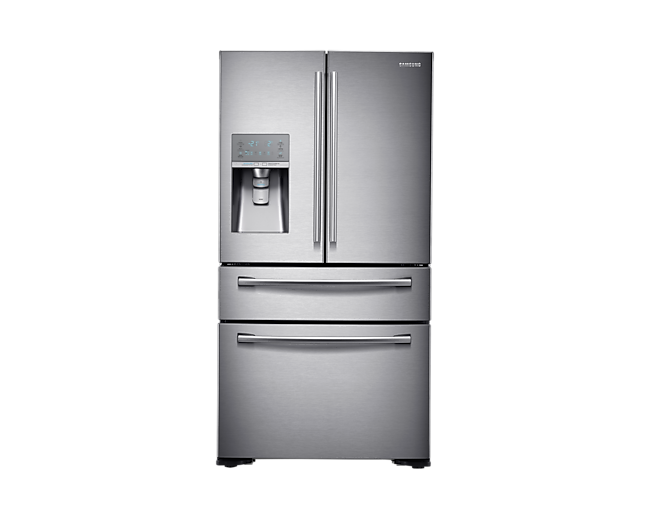 Холодильник с диспенсером для газирования воды RF24, 495 л вид спереди