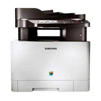 CLX-4195FW Framsida Vit